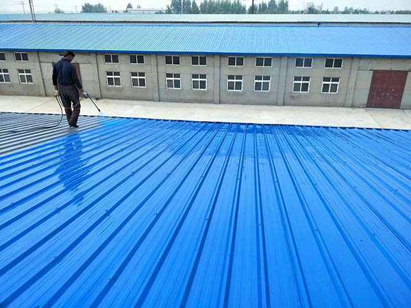 工业园区 彩钢瓦喷漆翻新工业厂房、仓库